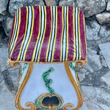 Italian ceramic garden stool