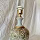 Old large porcelain lamp base - cashmere decor