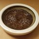 Old ceramic jersey dish decor flowers engraved vintage
