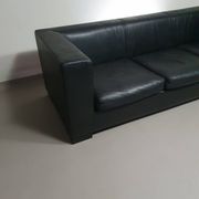 Wittmann leather sofa Camin by Paolo Piva