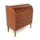 Secrétaire scandinave en acajou, Bröderna Gustafssons, Suède, 1950