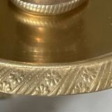 Antique gilt bronze candlestick circa 1900