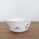 Vintage salad bowl arcopal france - model véronica myosotis - 1970
