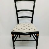 Chaise basse style napoleon iii