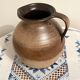 Scheurich 603-15 brown-beige vase or jug with handle, west german art pottery (wgp)
