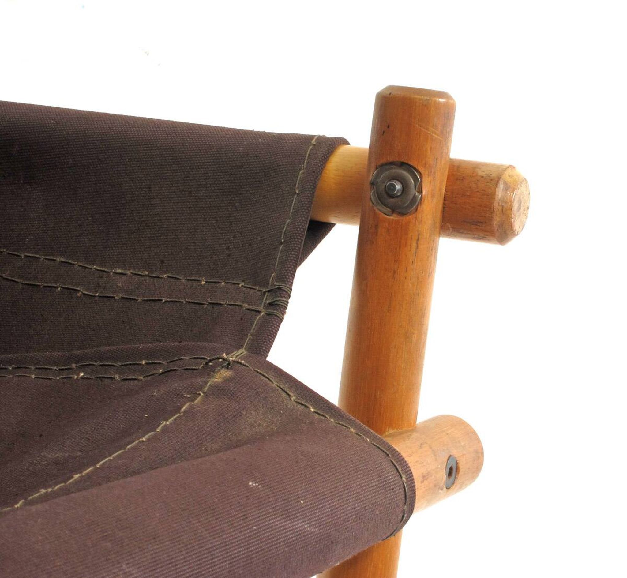 Chaise Relax Safari Scandinave, années 1970
