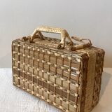 Small wicker case