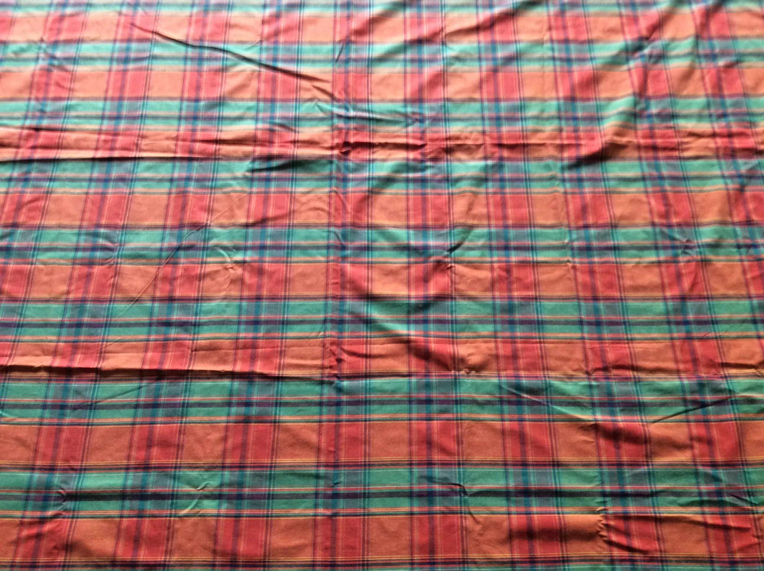 Scottish tablecloth
