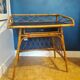 Bureau en rotin années 50