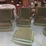Vintage sofa armchair set