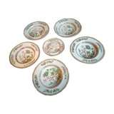 6 coalport porcelain plates