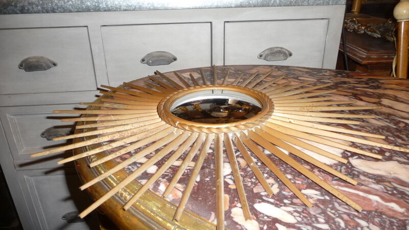 Sun mirror Chaty Vallauris 51cm