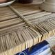 Very large vintage buri shelf