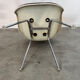 Old Charles and Ray Eames Vitra design armchair from the 70s fiberglass armchair fabric
