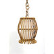 Rattan suspension from the 60s.