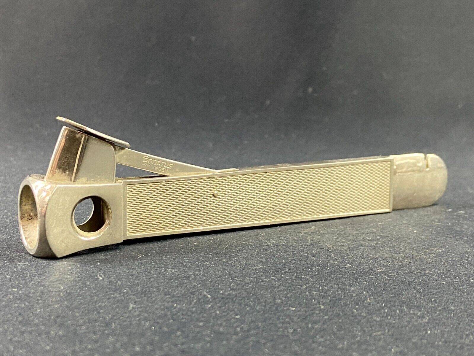 Donatus Solingen silver-plated cigar cutter