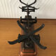 Old balance force 5 kilos Roberval copper and black