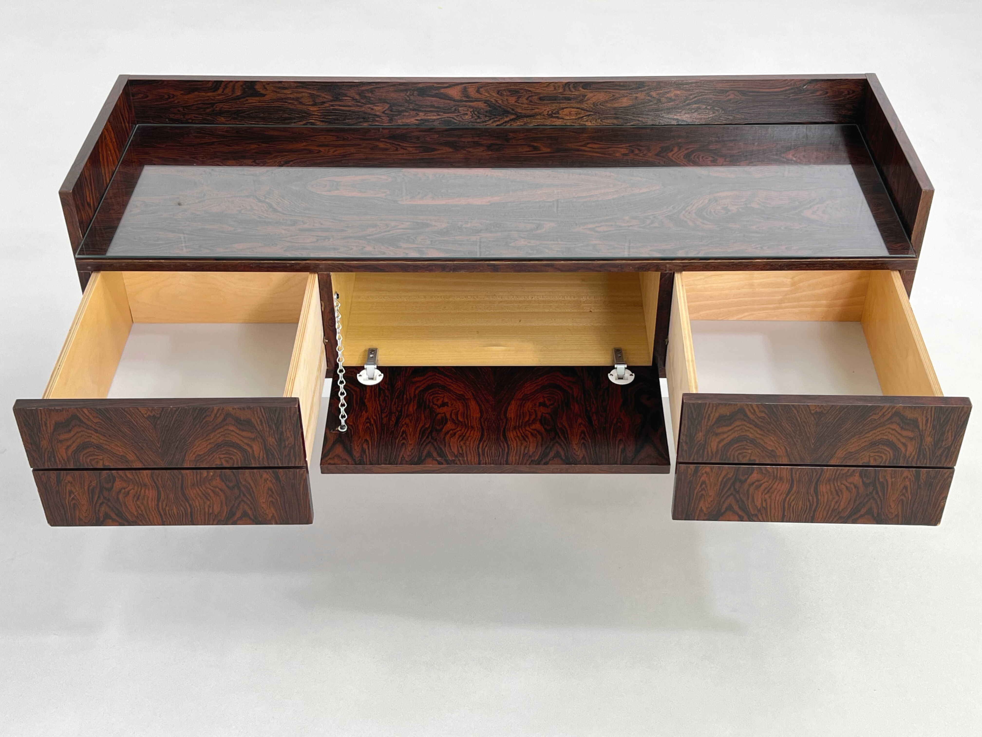 Low rosewood sideboard 50s -60s