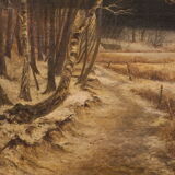 Signed landscape, Franz Bombach (1857-1933)