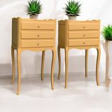 Pair of vintage Louis XV style bedside tables