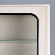 Vintage iron and glass medicine cabinet, 1970s