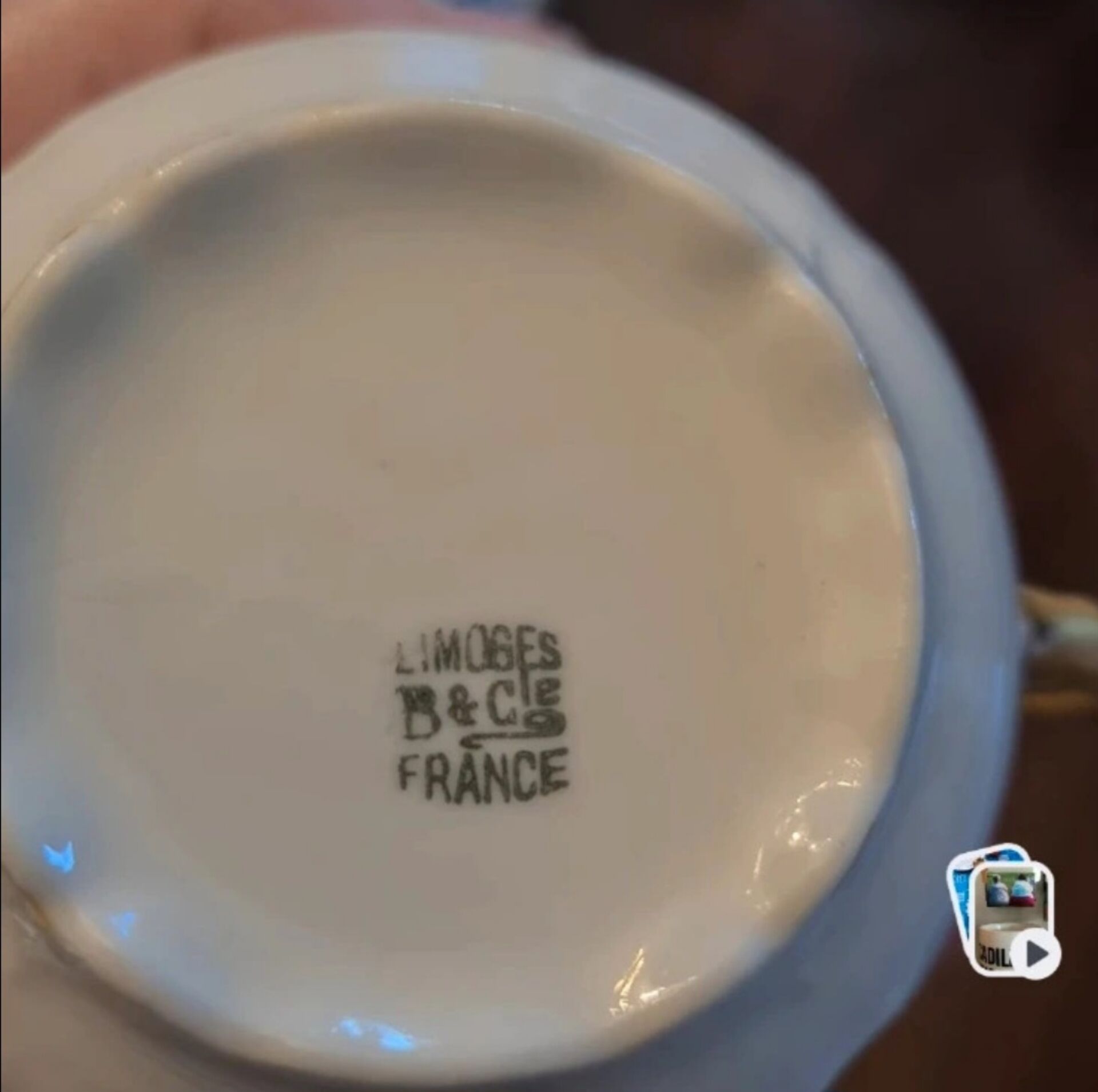 Service à café Balleroy & Cie