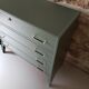 Chest of drawers 50s khaki form flap vintage
