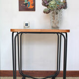 Table bois et métal