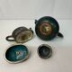 Verseuses bronze cloisonné début XXème, Chine