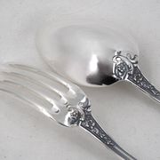 Orbrille Louis XV cutlery set 73 pieces in silver-plated metal, excellent condition.