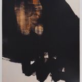 Pierre Soulages: painting 1st June 1964 - original signed poster