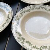 6 hollow plates badonvillers model champagne