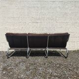 Vintage velvet sofa