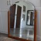 Bevelled grand mirror, Art Deco style, 1950s