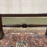 Walnut fireplace screen from the early 20th century