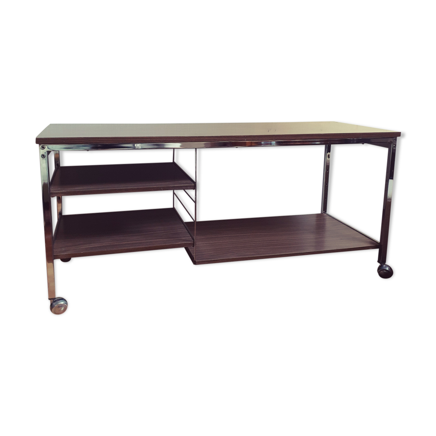 Vintage TV furniture, platinum 60s