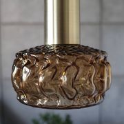 Lampe suspendue, design danois, années 1970, production : Danemark