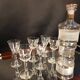6 verres à liqueur ciselés