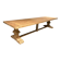 Table monastère en bois ancien - Spirito 350 par 100 cm