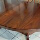 Oral extendable table from the Maison Baumann vintage 1970s