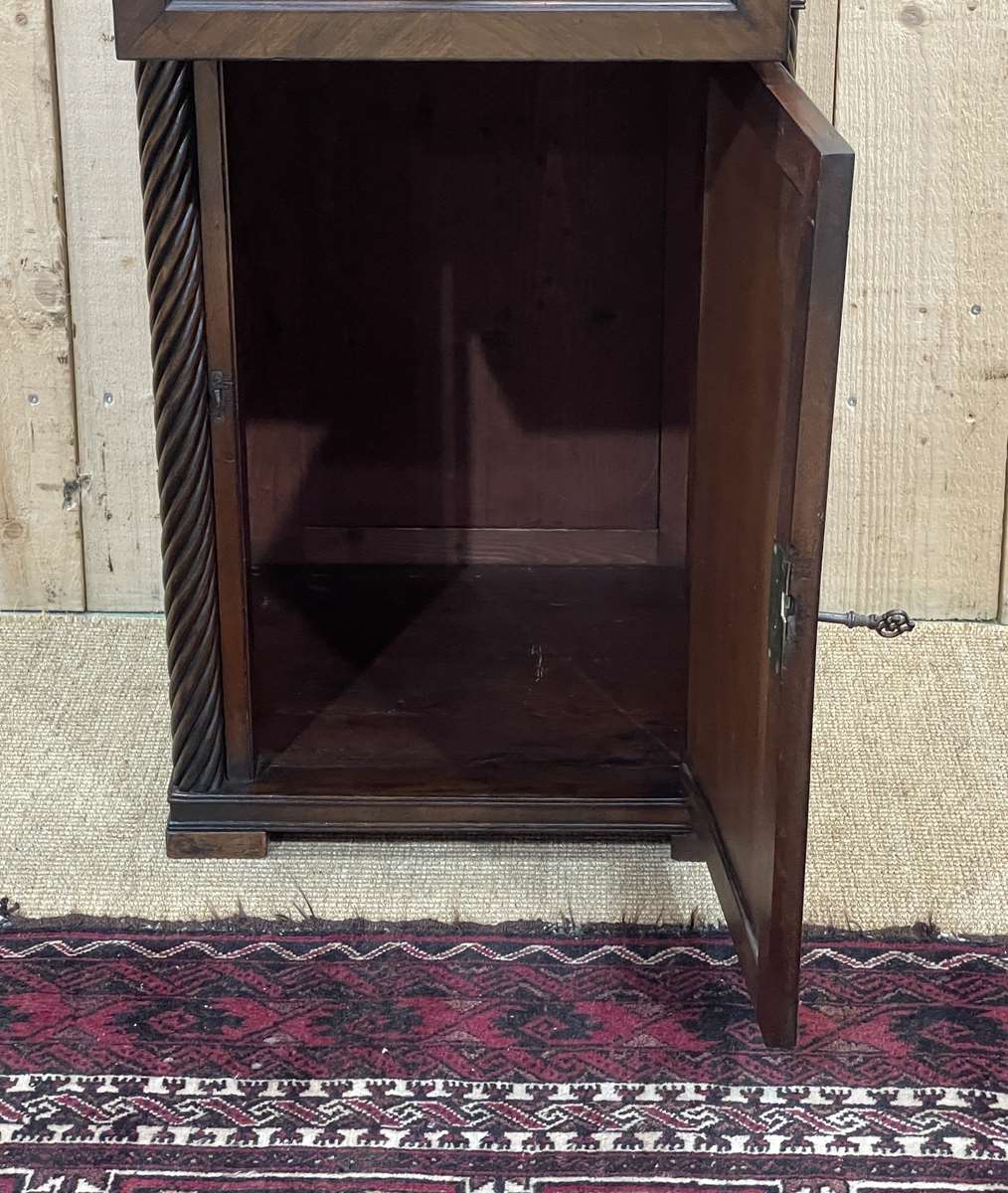 Confiturier Victorien en acajou XIXème