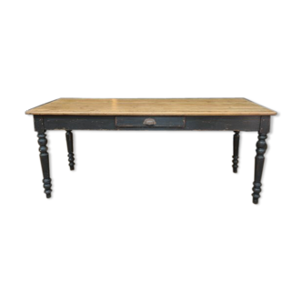 Table de salle à manger en sapin, 1930s