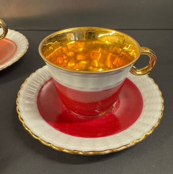 Service à café Bernardaud , Limoges 1920