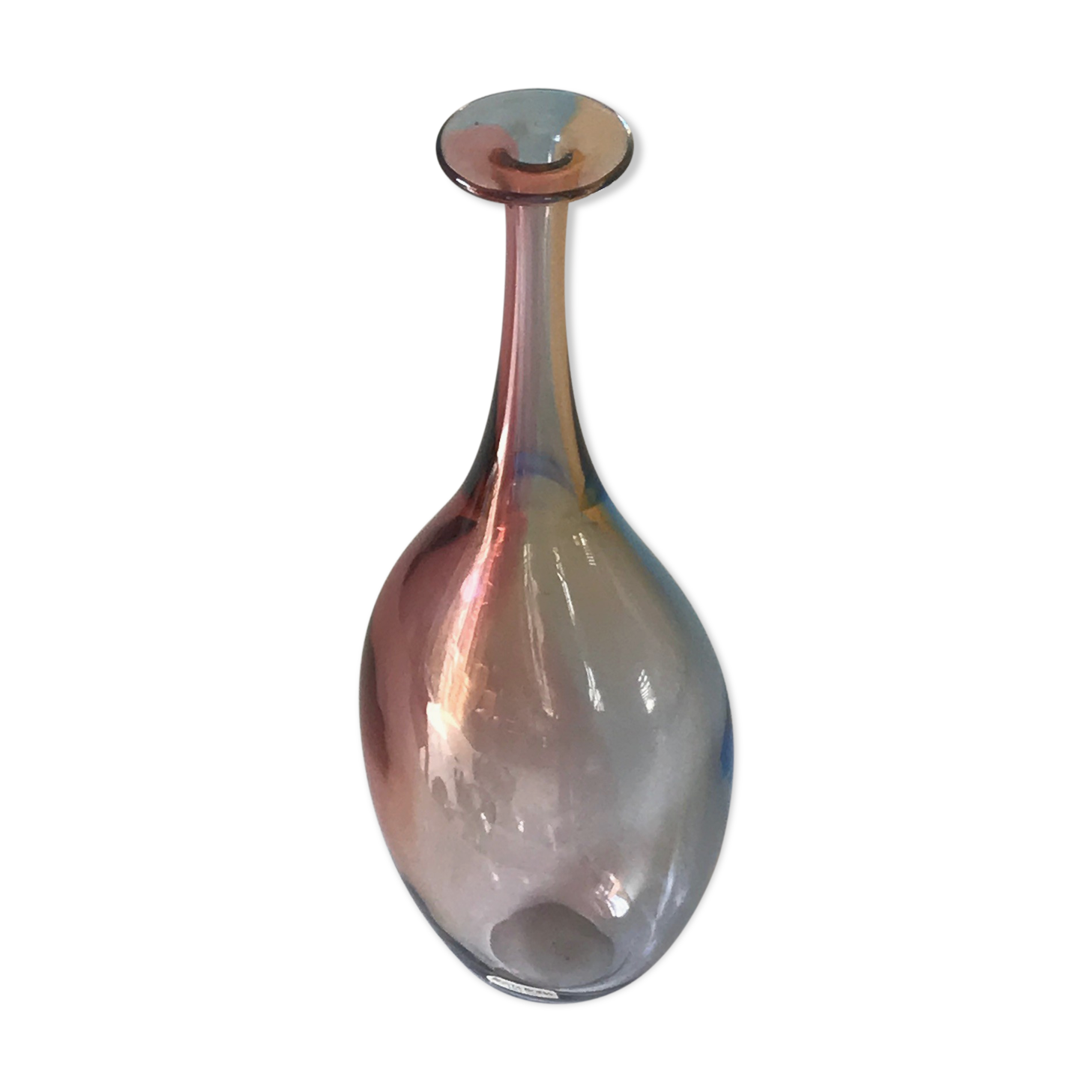 Vase kosta boda Fiji harlequin vintage design
