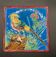 Trivet in cloisonné enamel from Longwy - pheasant design