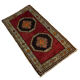 Vintage turkish pastel rug ,  97 x 52 cm