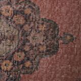 Vintage Turkish rug from Oushak, hand-woven 87x382 cm