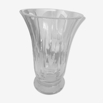 Bohemian crystal vase