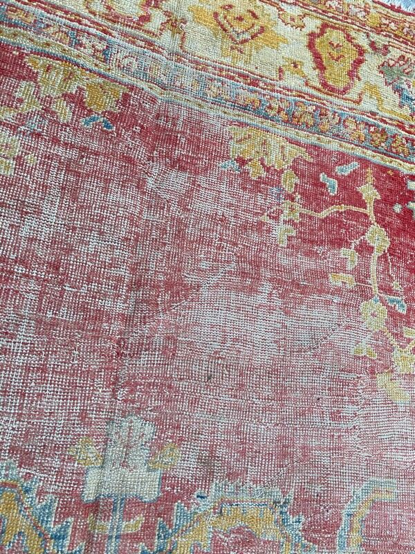 Turkish Smyrne Oushak carpet 236x466 cm