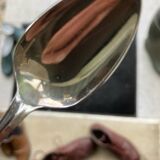 Set of 8 Christofle silver-plated teaspoons